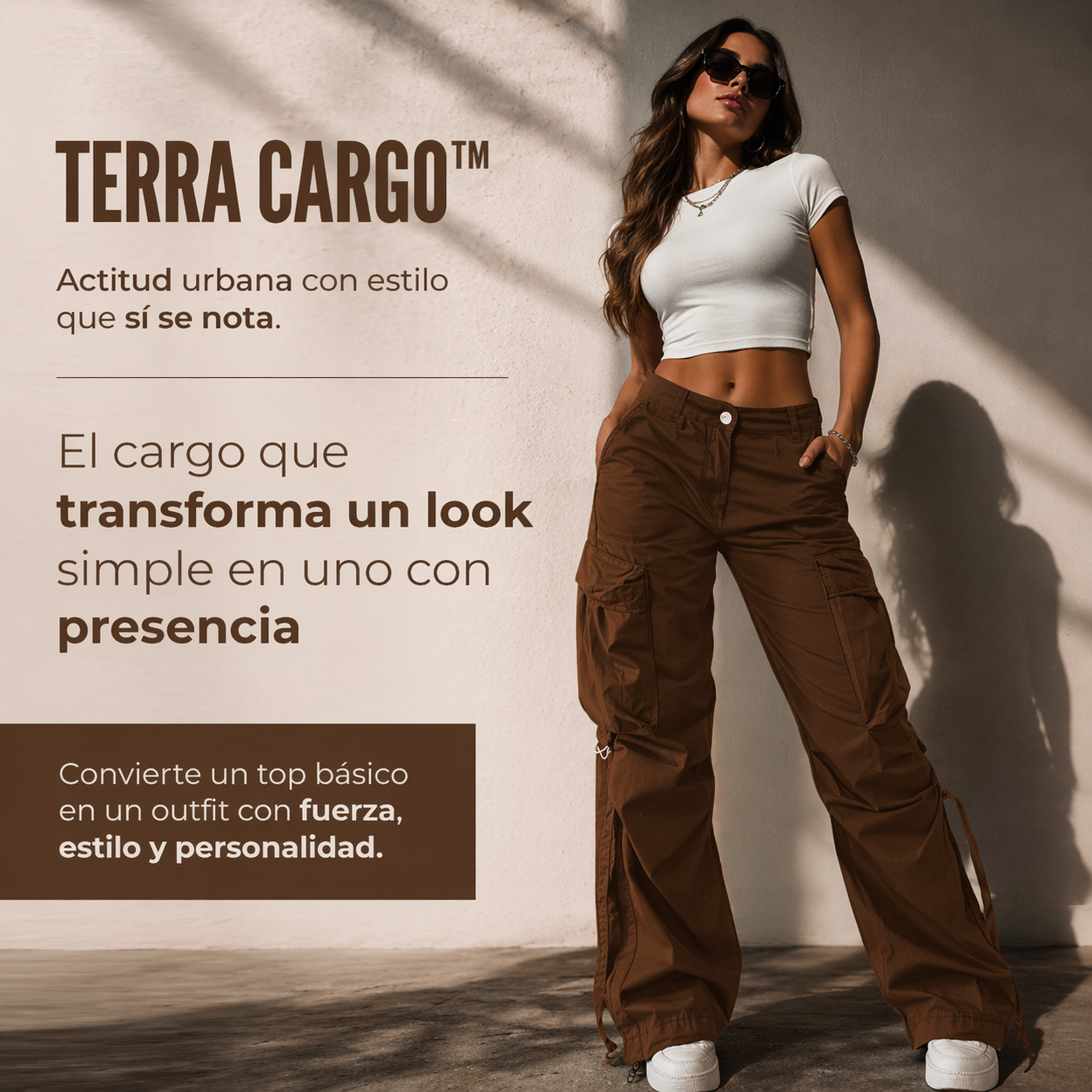 TERRA CARGO™ | Actitud urbana con estilo que sí se nota.