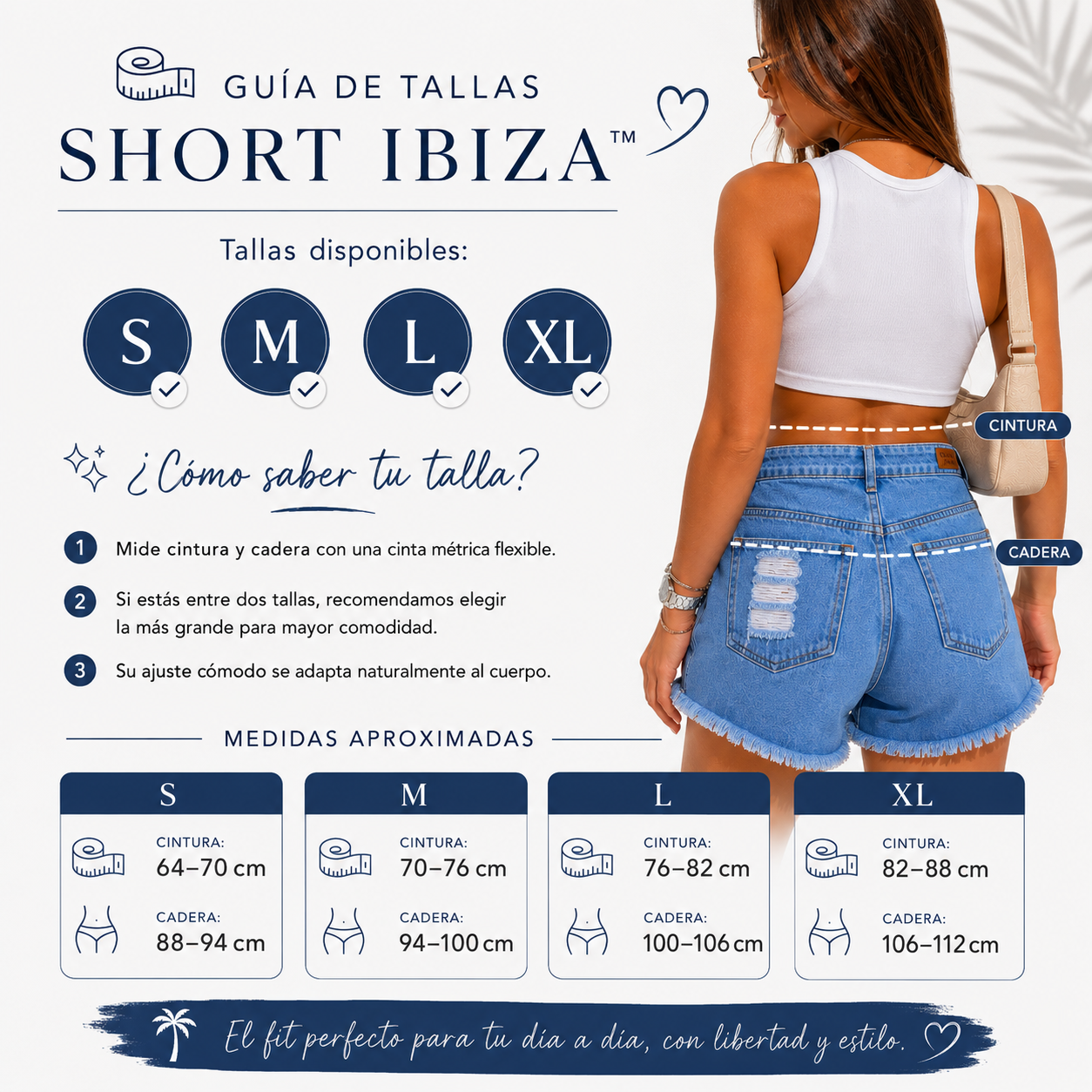 SHORT IBIZA™ | Inspirado en verano y playa