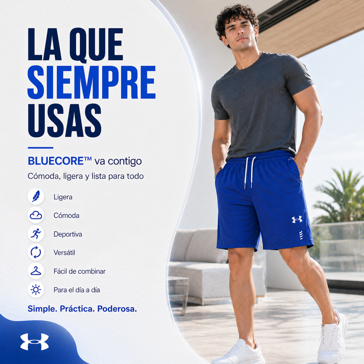 BLUECORE™ | Comodidad deportiva que se mueve contigo
