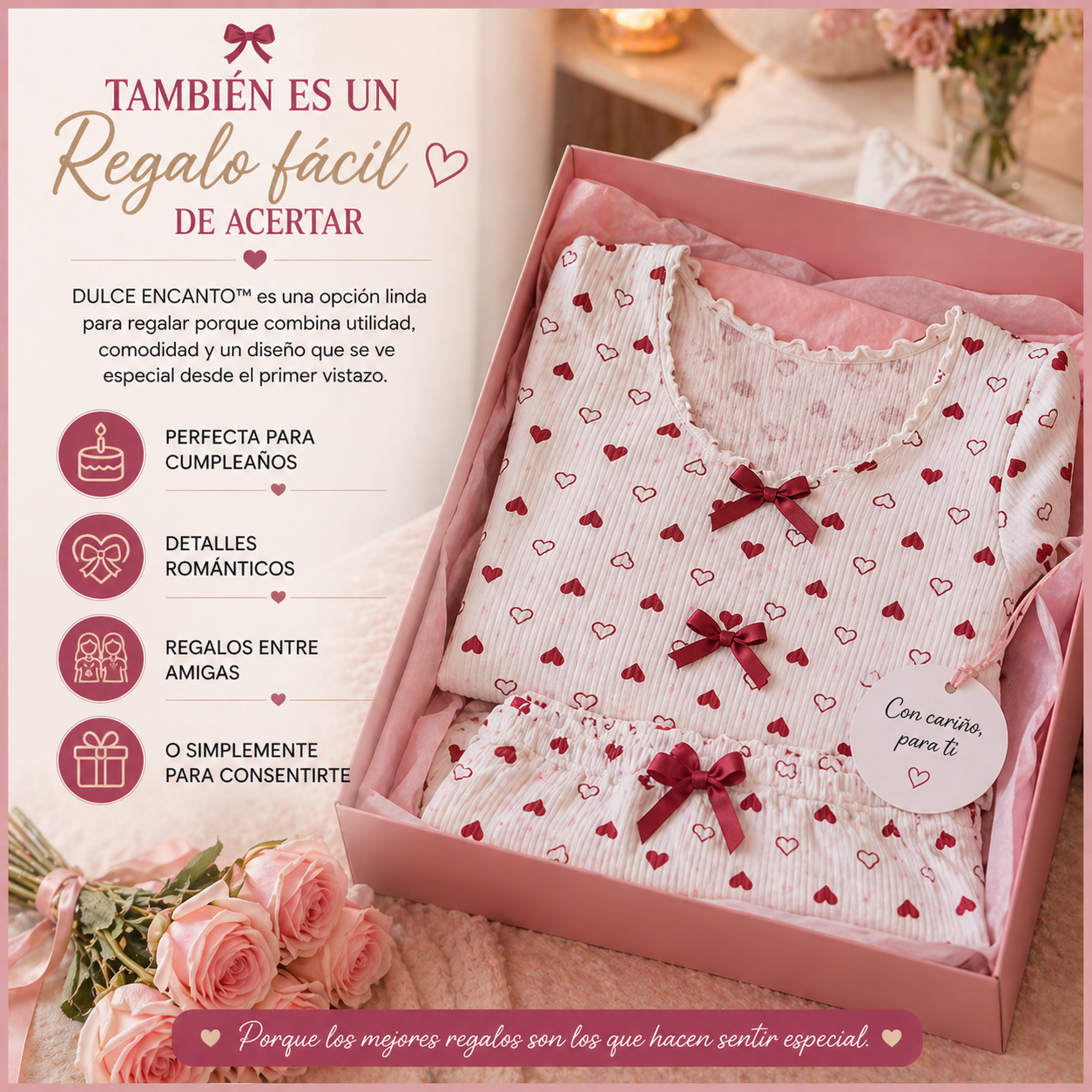 DULCE ENCANTO™ | La pijama que no quieres quitarte.