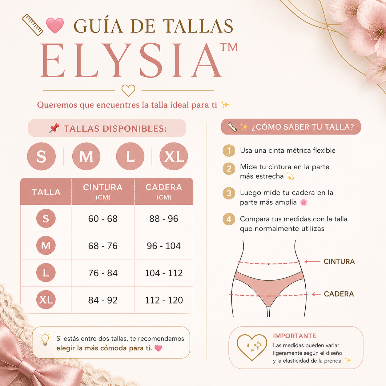 TANGAS ELYSIA™ | Femenina, ligera y especial
