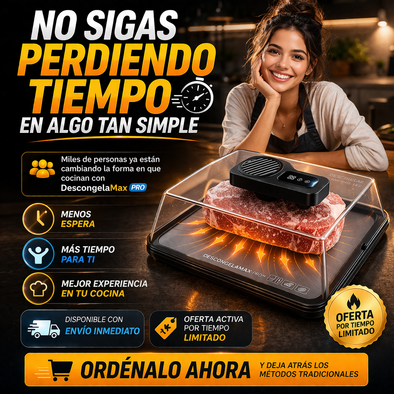 DESCONGELAMAX PRO™ | COCINA SIN ESPERAR
