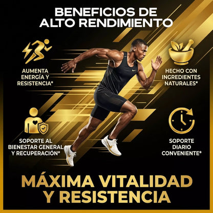 AlphaBomb — Dureza de acero. Energía de depredador.