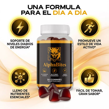 AlphaBomb — Dureza de acero. Energía de depredador.