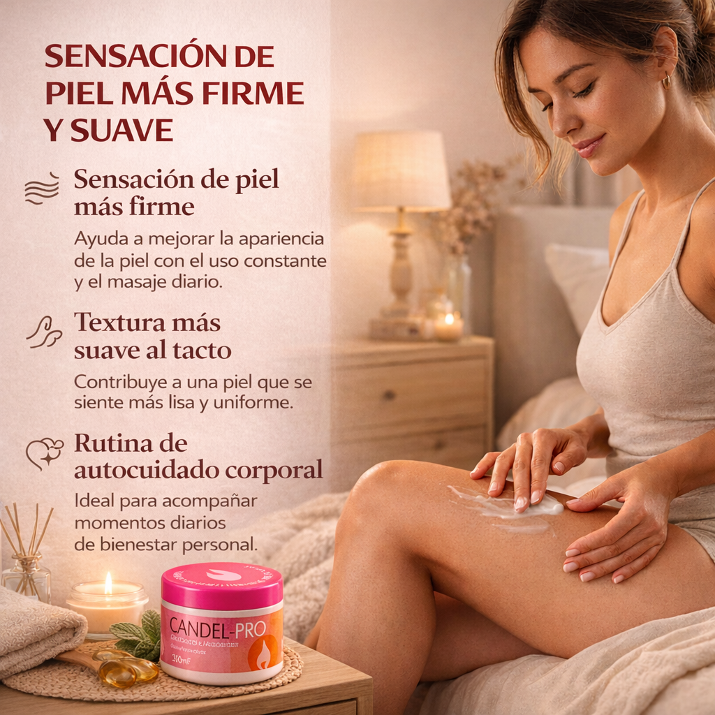 Candela PRO - Crema Reductora, reductora y eliminadora de estrias