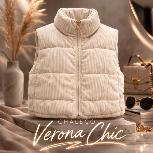 Chaleco Verona Chic® | Toque moderno que transforma cualquier look