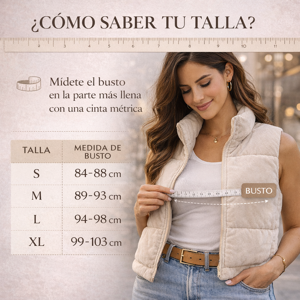 Chaleco Verona Chic® | Toque moderno que transforma cualquier look
