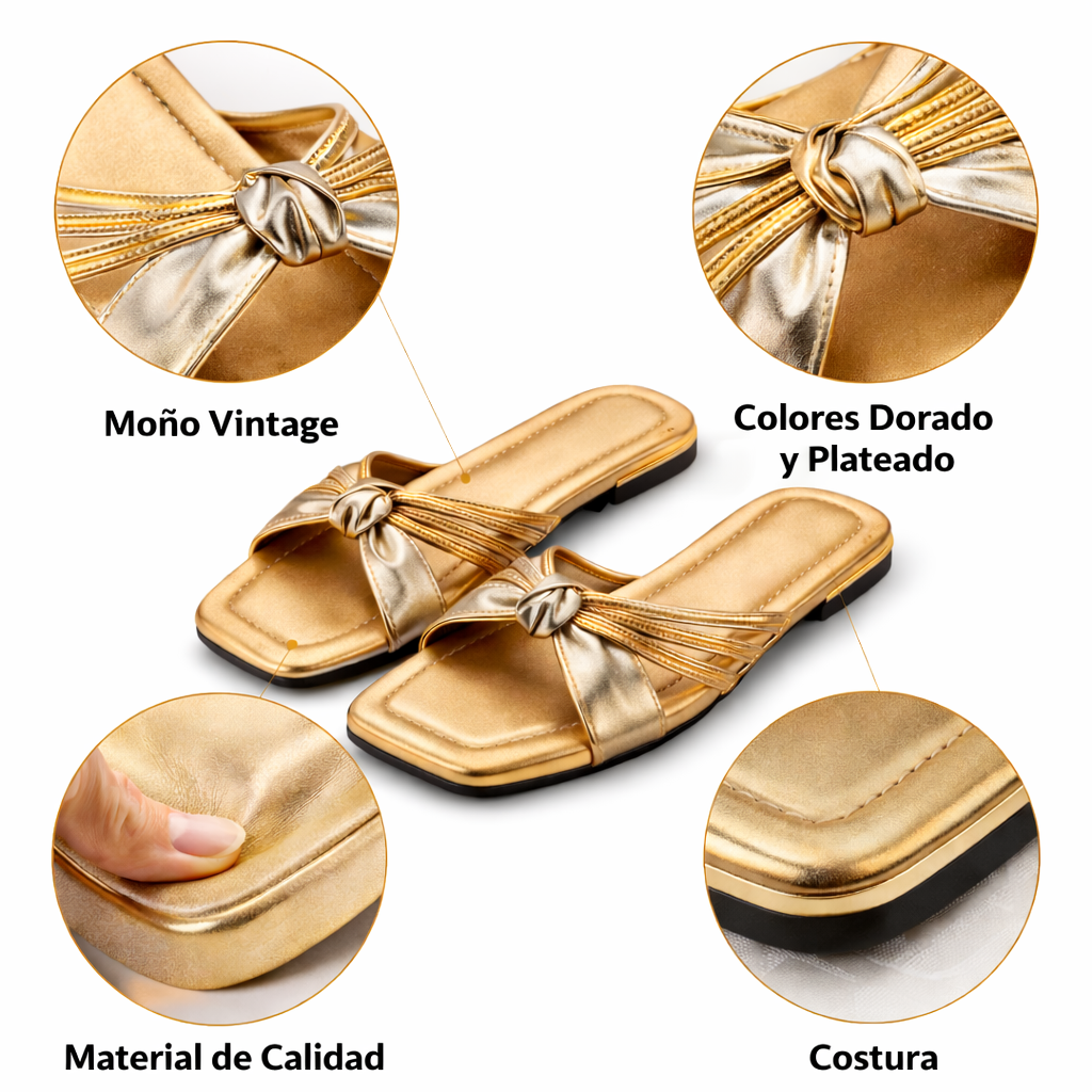 GOLDEN CHIC | SANDALIAS QUE ELEVAN TU OUTFIT