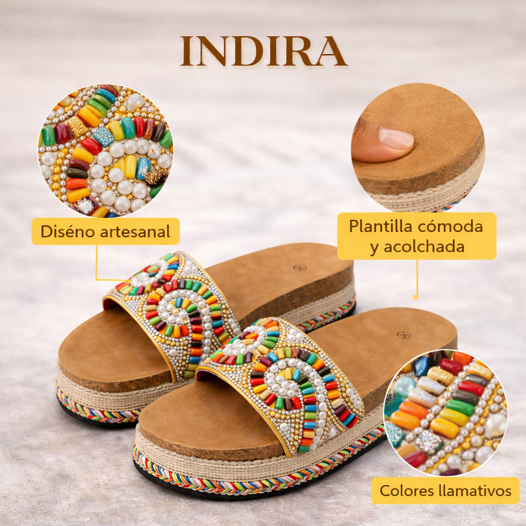 SANDALIAS INDIRA | COMBINACION PERFECTA PARA TUS PIES.