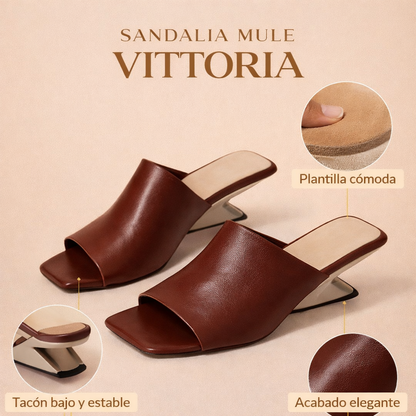 VITTORIA | SANDALIA MULE PARA ELEVAR TU PRESENCIA.