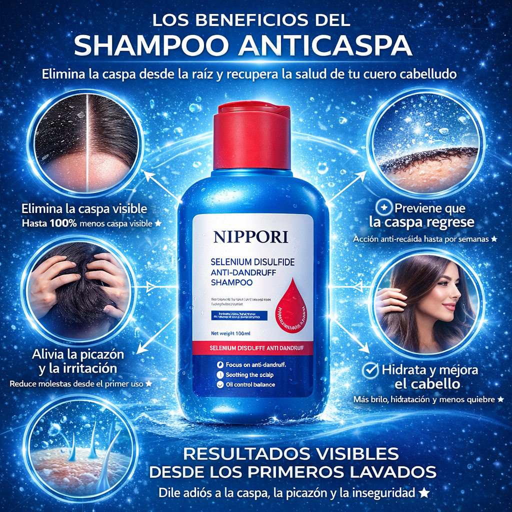 SHAMPOO NIPPORI | EQUILIBRIO PARA TU CUERO CABELLUDO