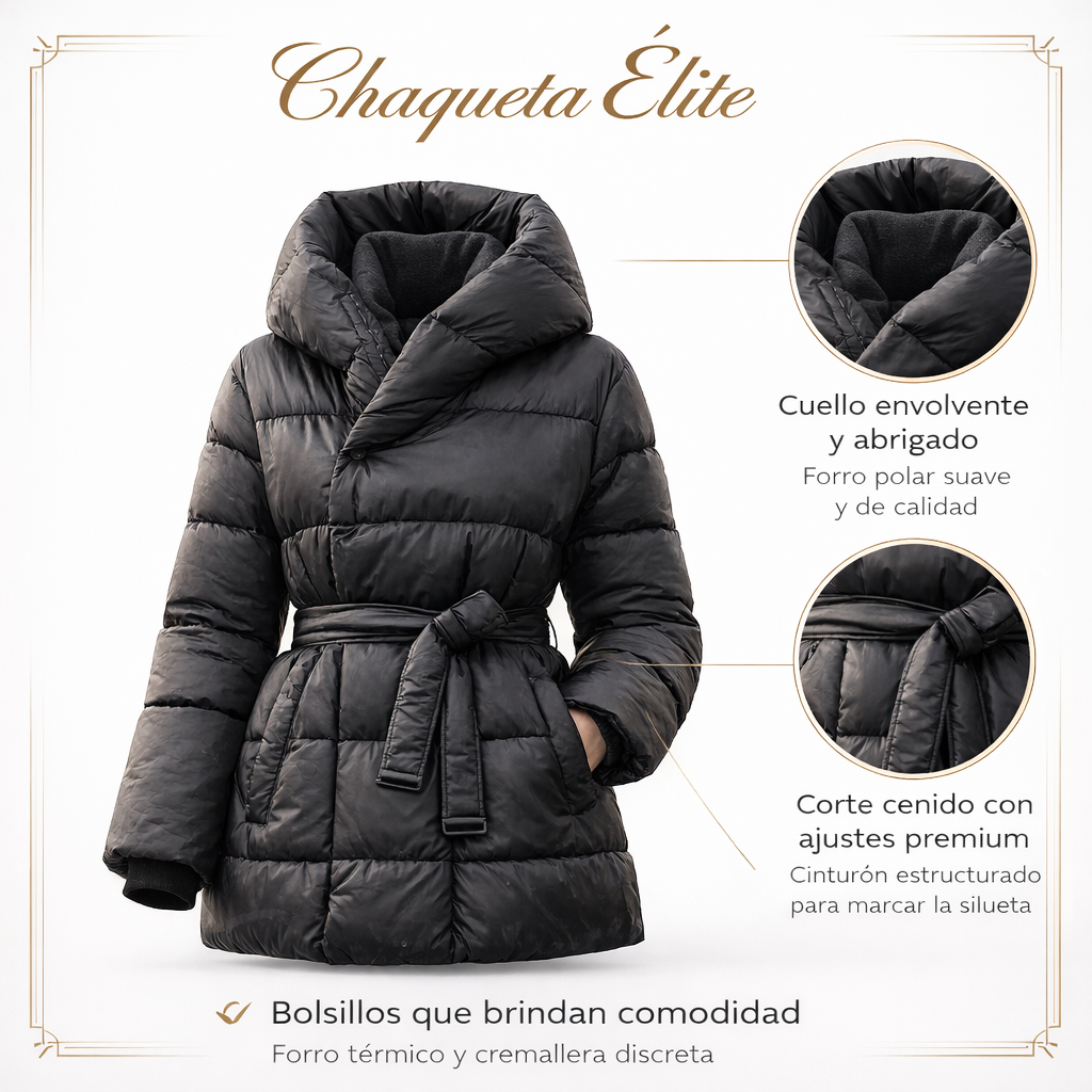 CHAQUETA ÉLITE  | LUJO QUE SE SIENTE