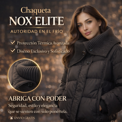CHAQUETA NOX ELITE® | Cómoda, abriga y no pierdes estilo.