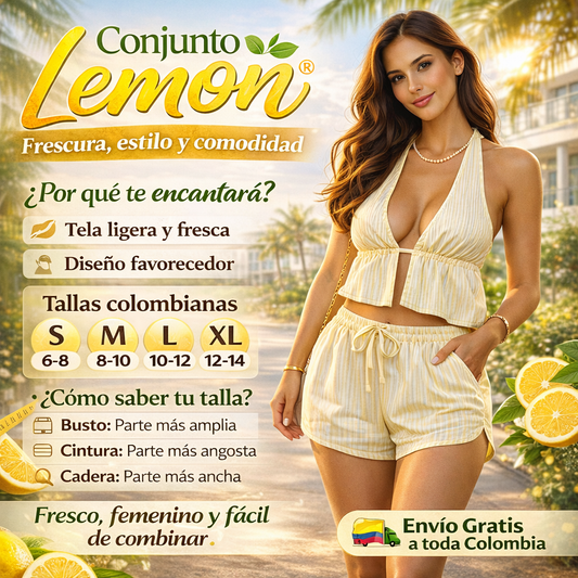 Conjunto Lemon® | Fresco, coqueto y sotisficado.