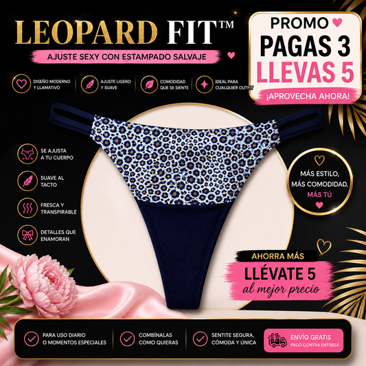 LEOPARD FIT™ | Ajuste sexy con estampado salvaje
