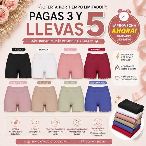 SHORT SUAVIFIT™ | Ligero, firme y cómodo