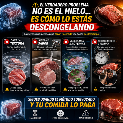 DESCONGELAMAX PRO™ | COCINA SIN ESPERAR