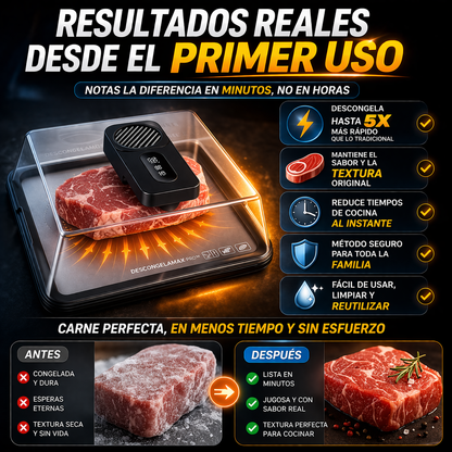 DESCONGELAMAX PRO™ | COCINA SIN ESPERAR