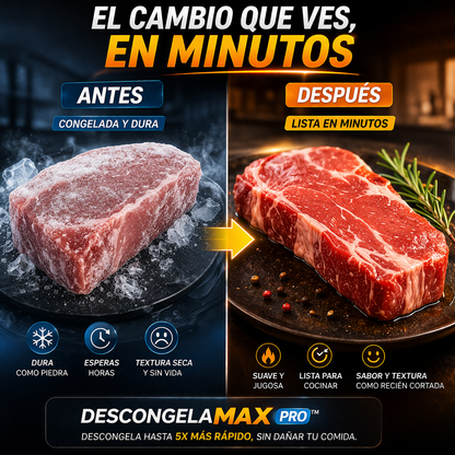 DESCONGELAMAX PRO™ | COCINA SIN ESPERAR