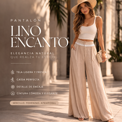 Pantalón Lino Encanto® | sencillo, femenino y atemporal