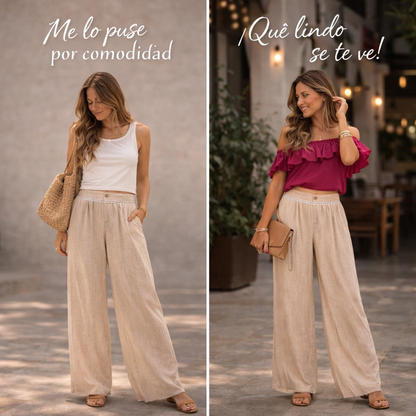Pantalón Lino Encanto® | sencillo, femenino y atemporal