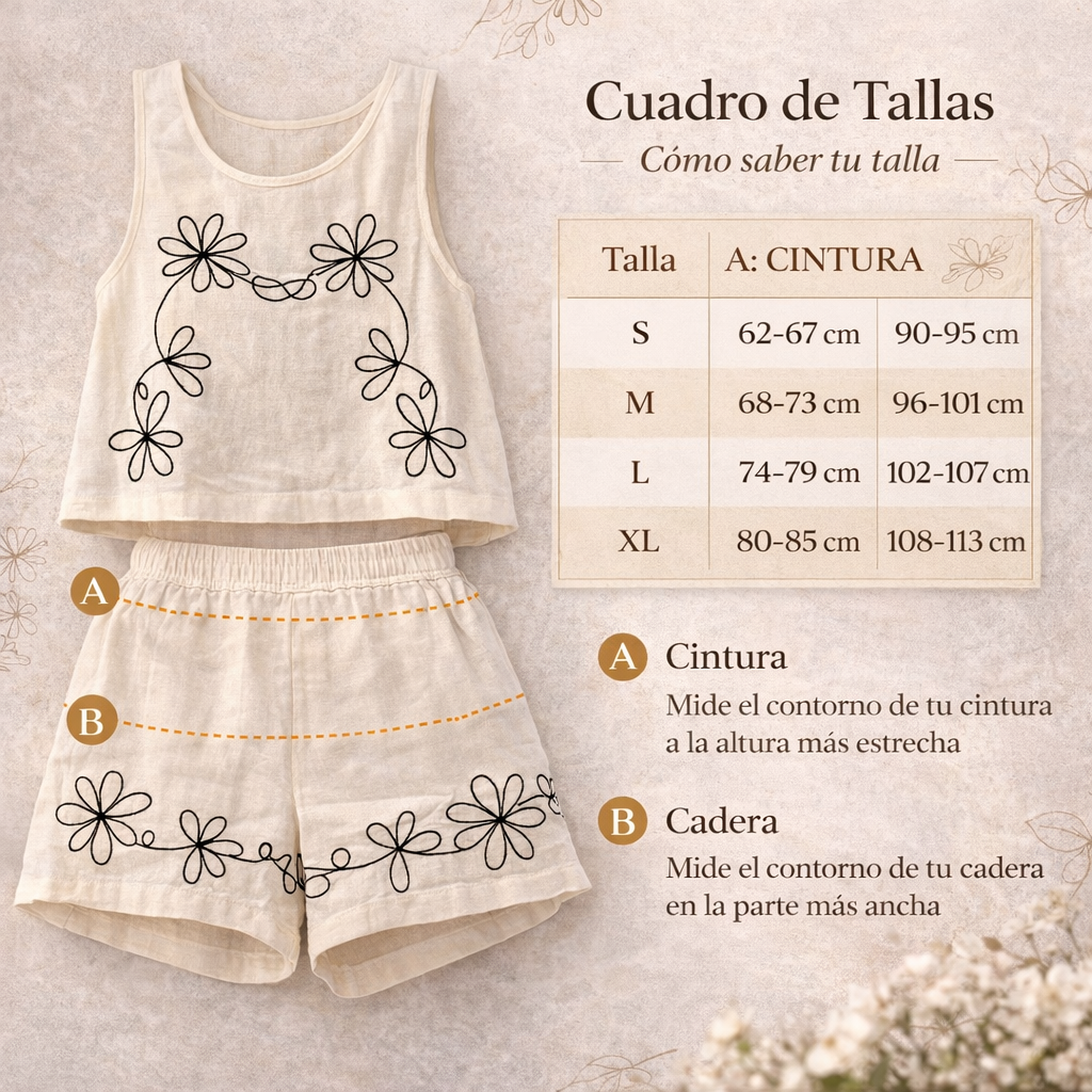 Conjunto Brisa Floral® | Ligero, femenino y hecho a tu medida