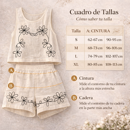 Conjunto Brisa Floral® | Ligero, femenino y hecho a tu medida