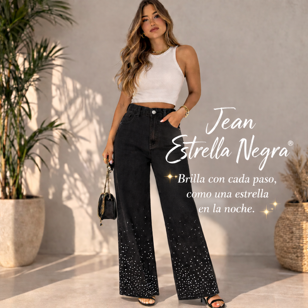 Jean Estrella Negra® | Brilla con cada paso que das