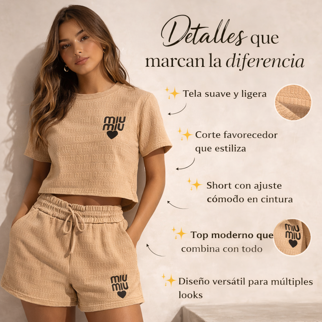 Conjunto Capri Comfort® | Donde la comodidad se viste de estilo.