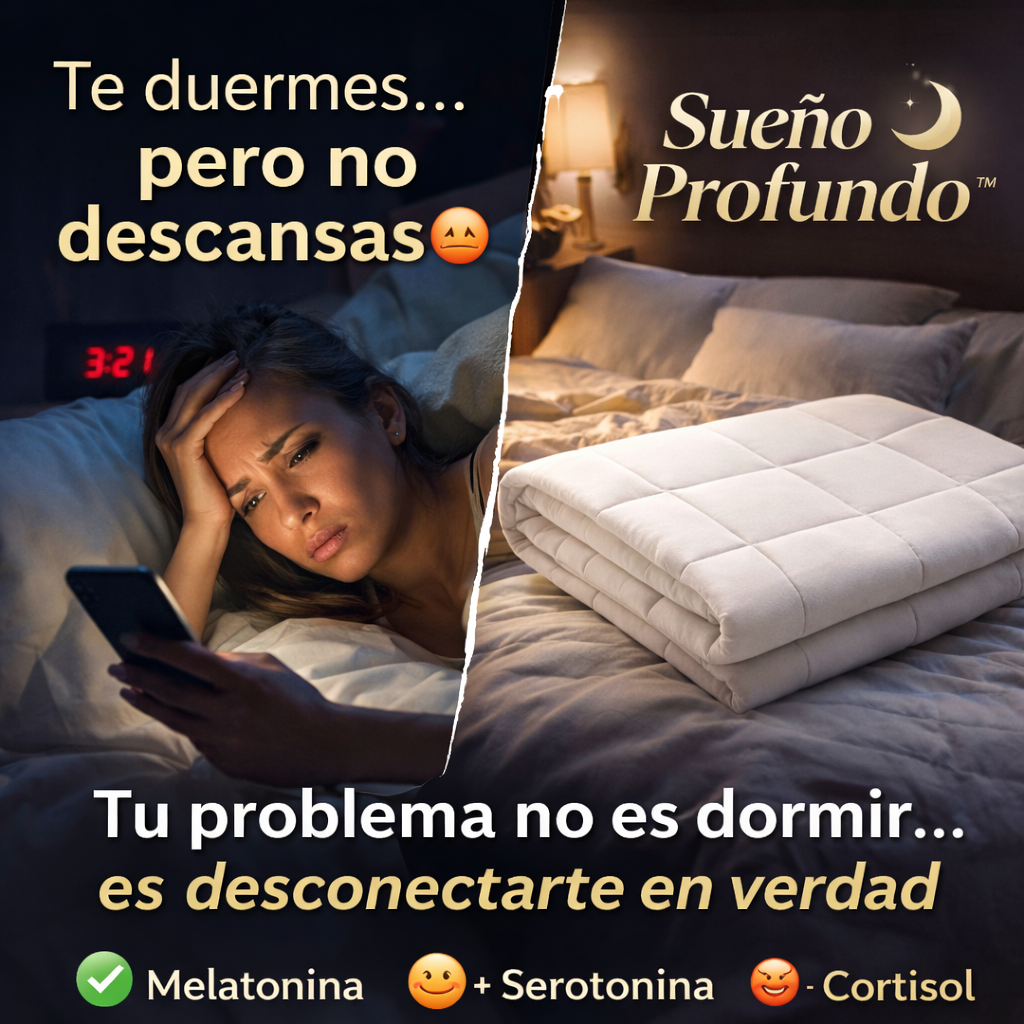 Sueño Profundo™ | No es dormir más… es descansar de verdad