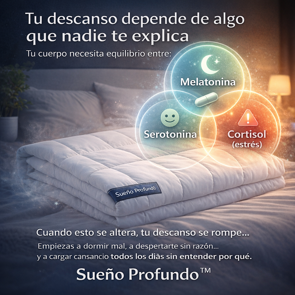 Sueño Profundo™ | No es dormir más… es descansar de verdad