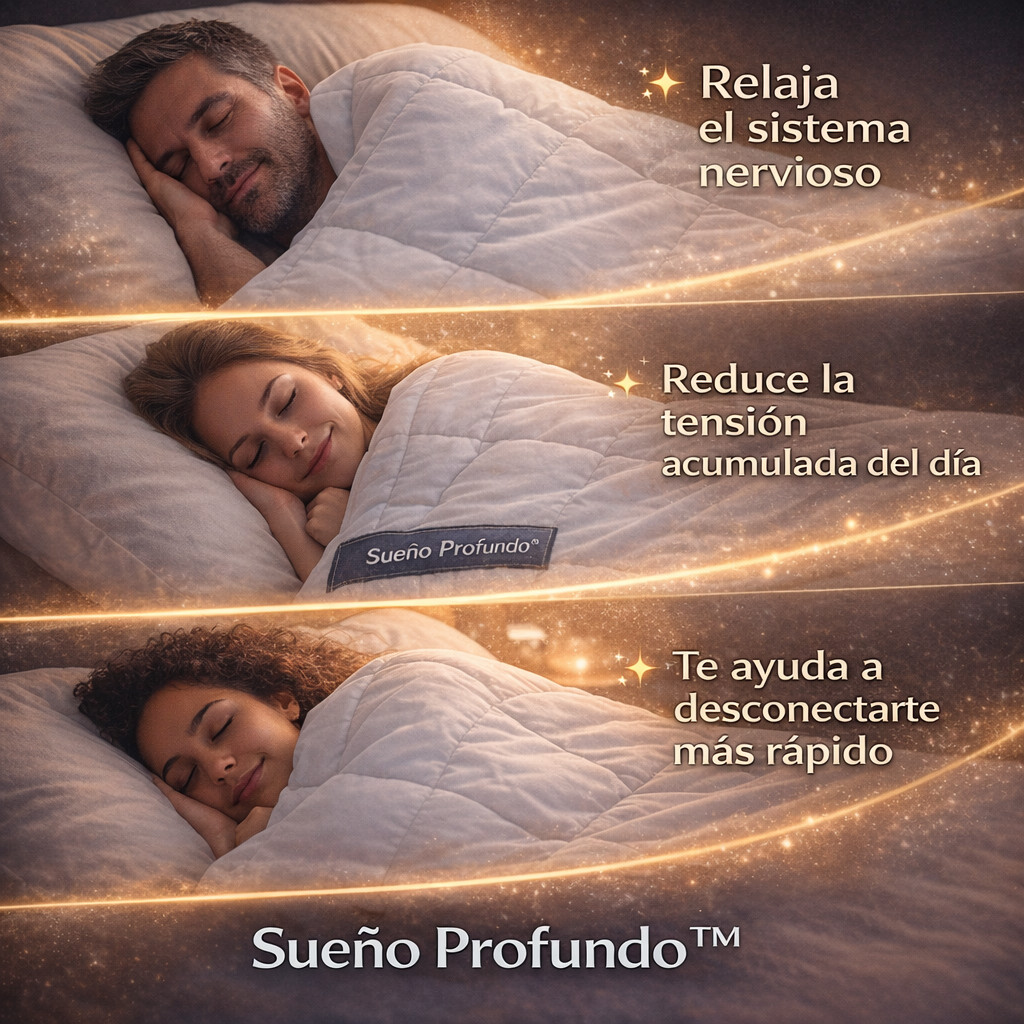 Sueño Profundo™ | No es dormir más… es descansar de verdad
