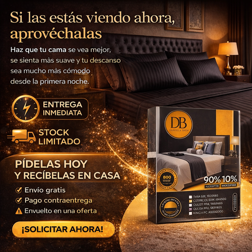 Sábanas Ébano Luxe™ | Suaves, frescas y comodas para descansar.