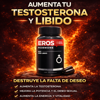 EROS HORMONE™ | Más vitalidad. Más impulso. Más confianza.