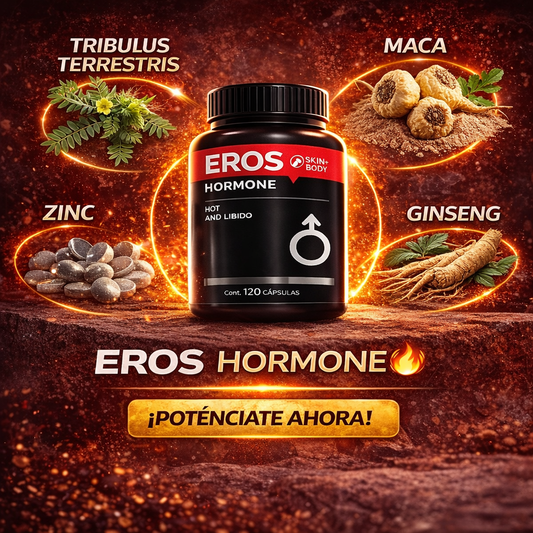 EROS HORMONE™ | Más vitalidad. Más impulso. Más confianza.