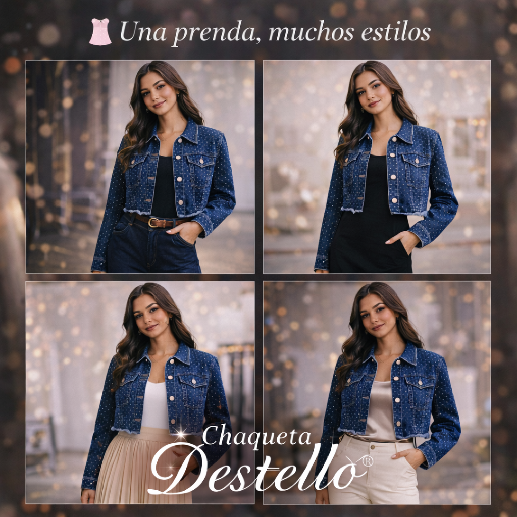 Chaqueta Destello® | Para quienes quieren brillar sin perder el toque
