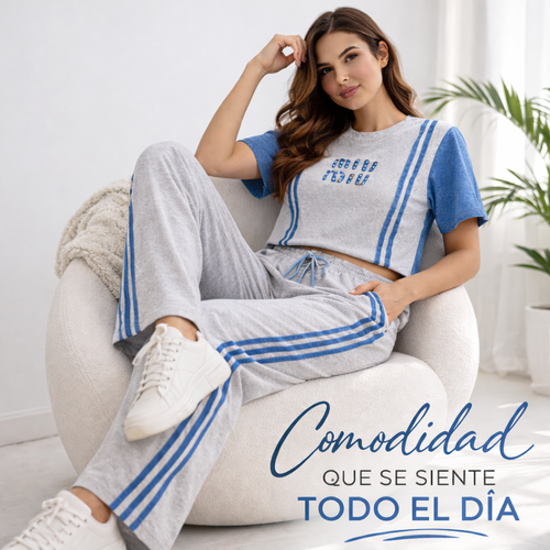 Conjunto Azure Motion® | Elegancia deportiva que cautiva