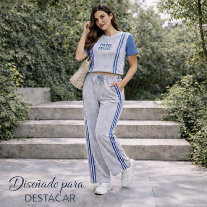 Conjunto Azure Motion® | Elegancia deportiva que cautiva