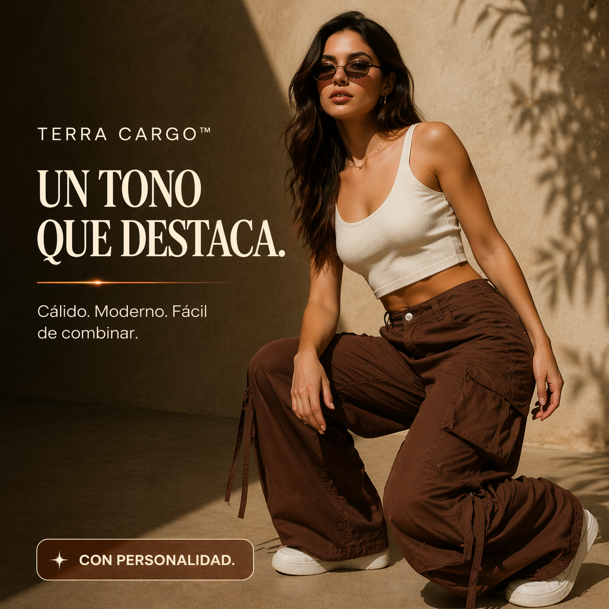 TERRA CARGO™ | Actitud urbana con estilo que sí se nota.