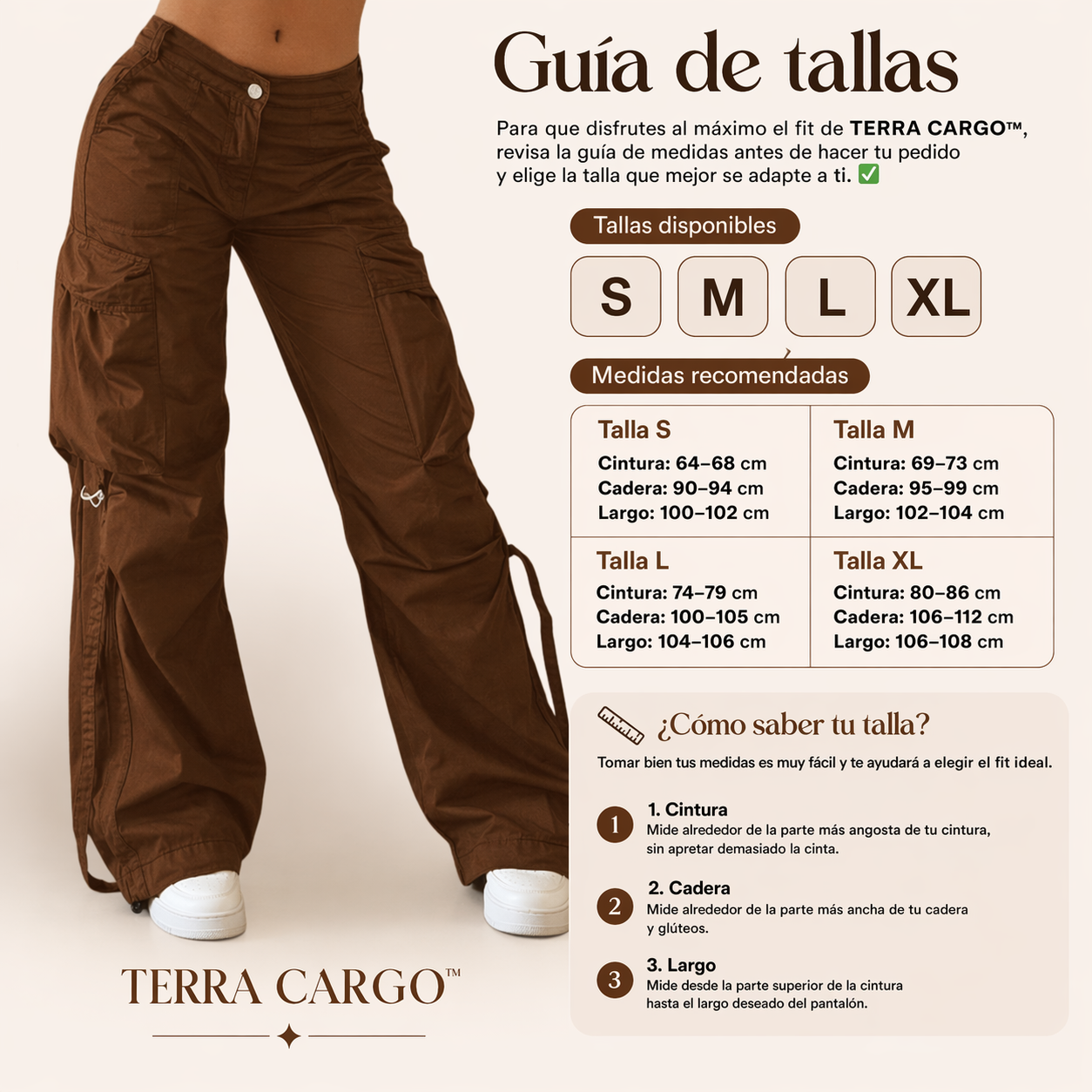 TERRA CARGO™ | Actitud urbana con estilo que sí se nota.