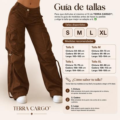 TERRA CARGO™ | Actitud urbana con estilo que sí se nota.