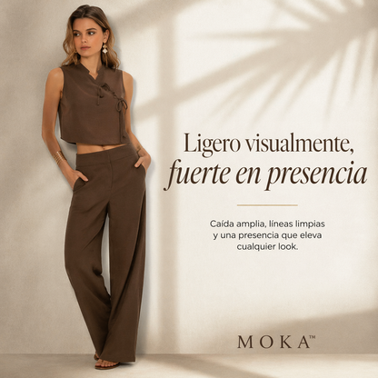 MOKA™ | Elegancia relajada que se nota sin esfuerzo.
