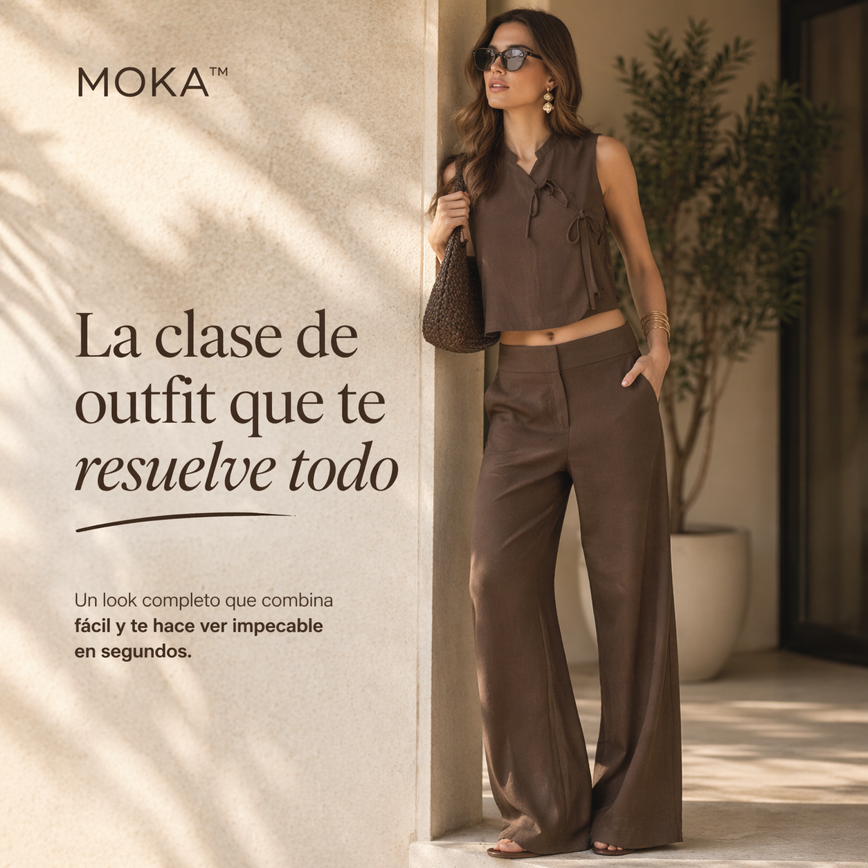 MOKA™ | Elegancia relajada que se nota sin esfuerzo.