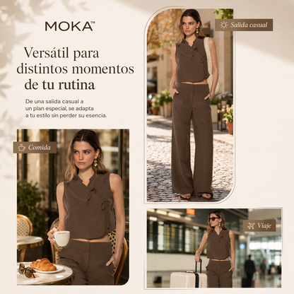 MOKA™ | Elegancia relajada que se nota sin esfuerzo.