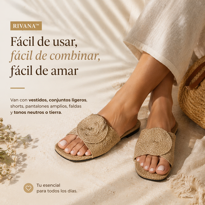 RIVANA™| Textura natural con un encanto que roba miradas.