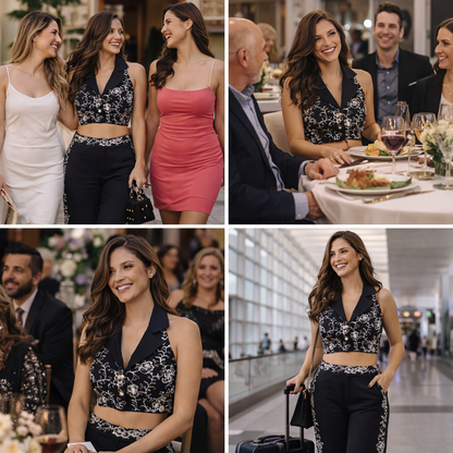 Conjunto Rosa Negra | Hecho para destacar