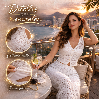 Conjunto Costa Blanca® | Delicadeza que roba miradas.