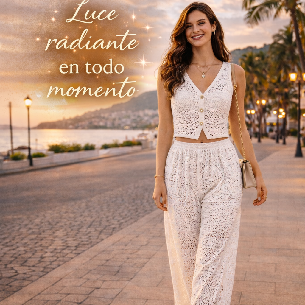 Conjunto Costa Blanca® | Delicadeza que roba miradas.