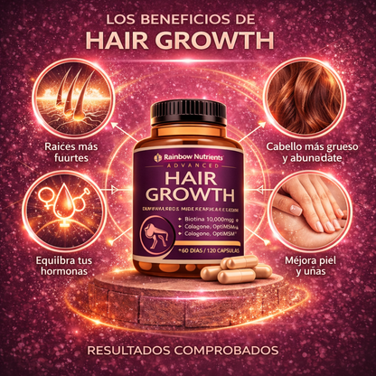 HAIR GROWTH™ | NUTRICION REAL DESDE EL ORIGEN