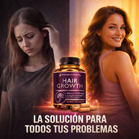HAIR GROWTH™ | NUTRICION REAL DESDE EL ORIGEN